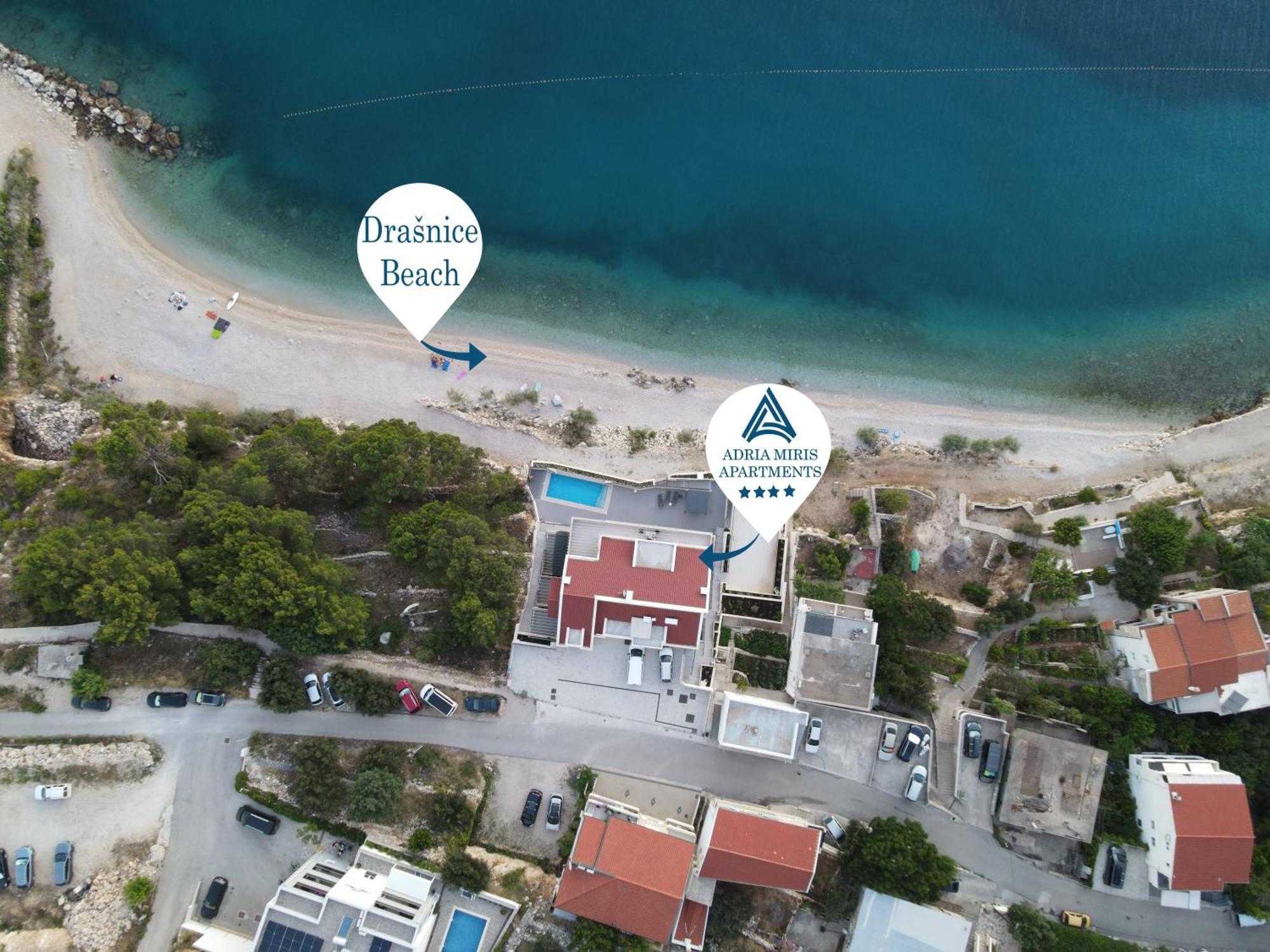 Adria Miris Apartments Drasnice Exterior foto